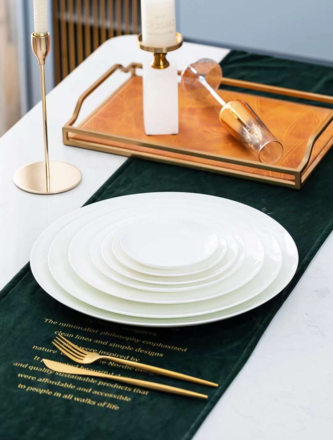 Environmentally friendly tableware reduces carbon emissions