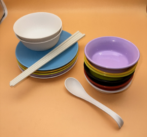 Green and healthy home Tianfu tableware---a safe choice for children