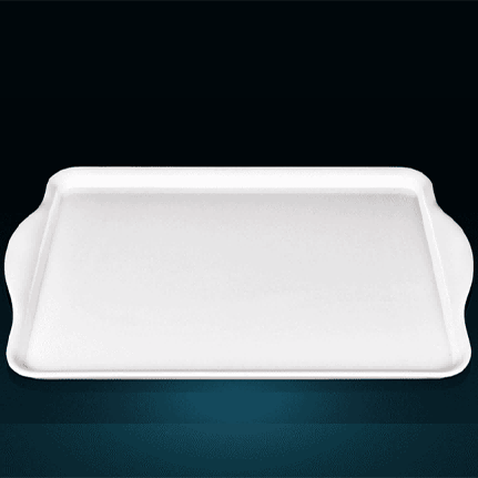 White Binaural Tray Series